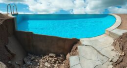 pool collapse due to pressure