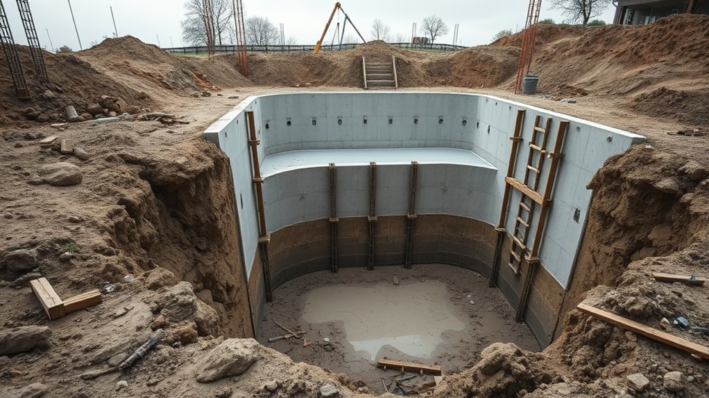 pool construction process timeline