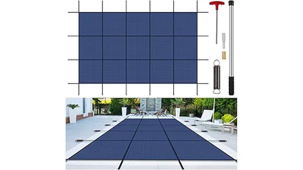pool cover with mesh