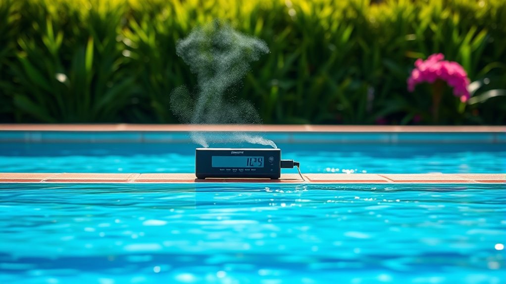 pool evaporation rate calculation