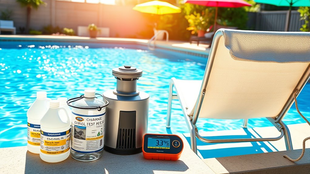 pool expenses and maintenance