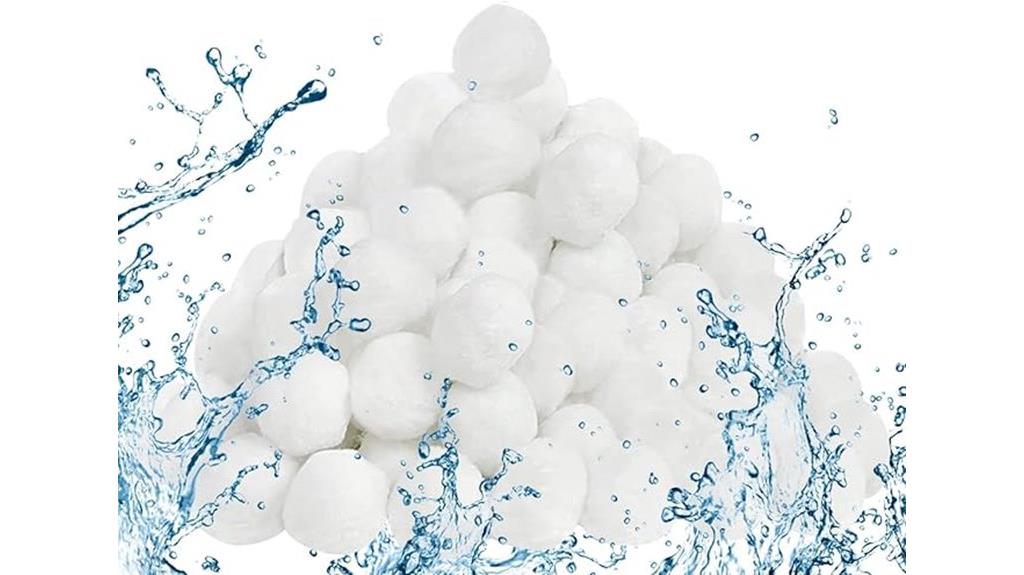 pool filter balls weight