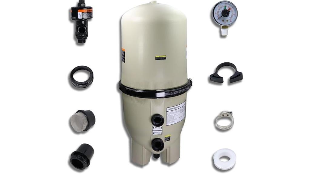 pool filter cartridge specifications