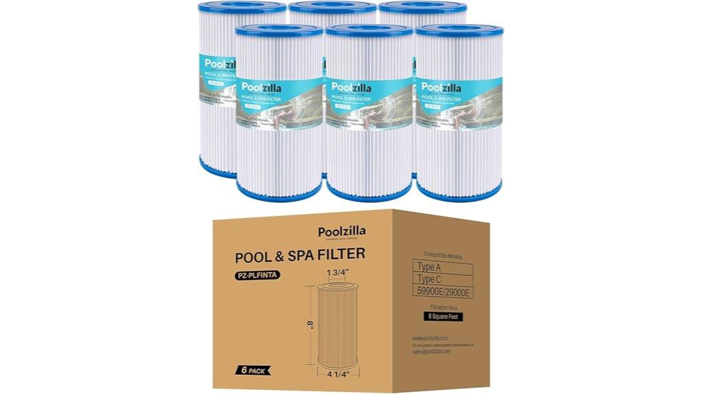 pool filter cartridges pack