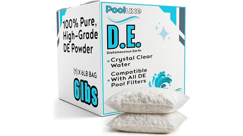 pool filter powder 6lb