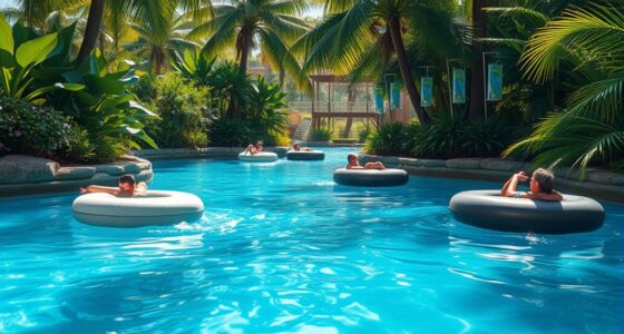 pool flow and buoyancy