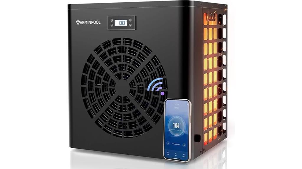 pool heat pump specifications