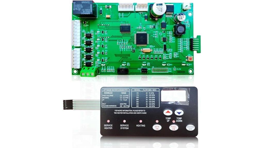 pool heater control board replacement
