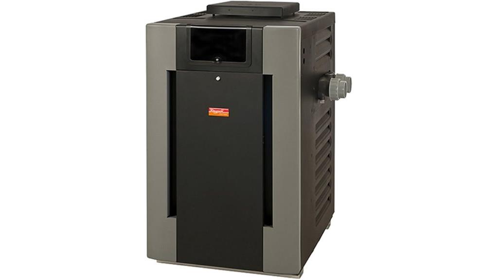 pool heater natural gas