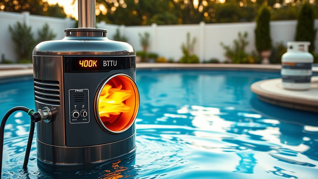 pool heater selection criteria
