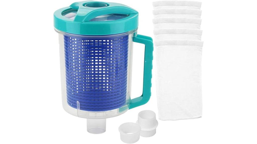 pool leaf catcher canister