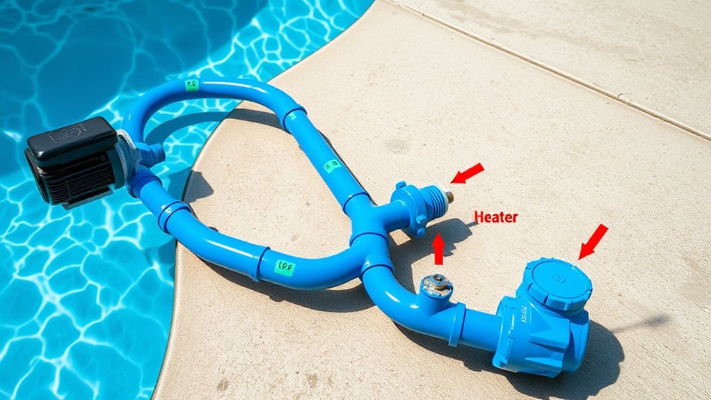 pool plumbing system components