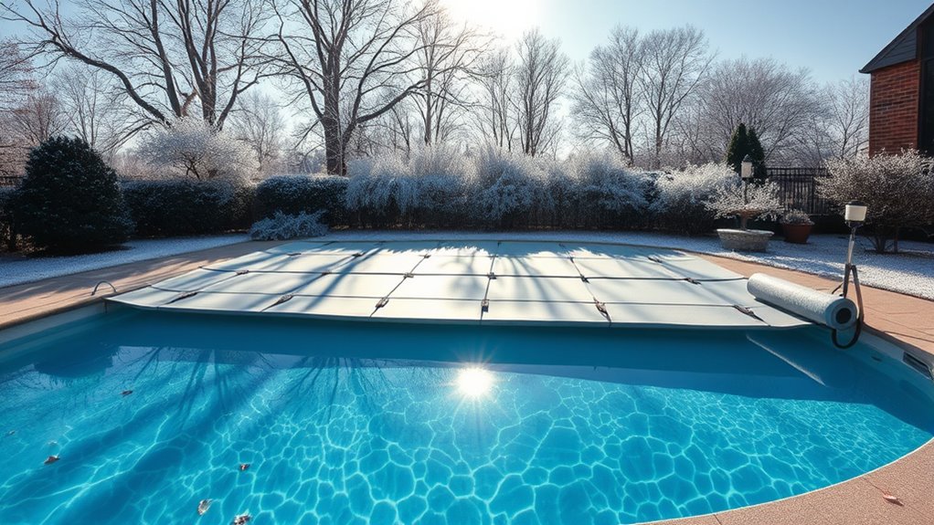 pool protection during winter