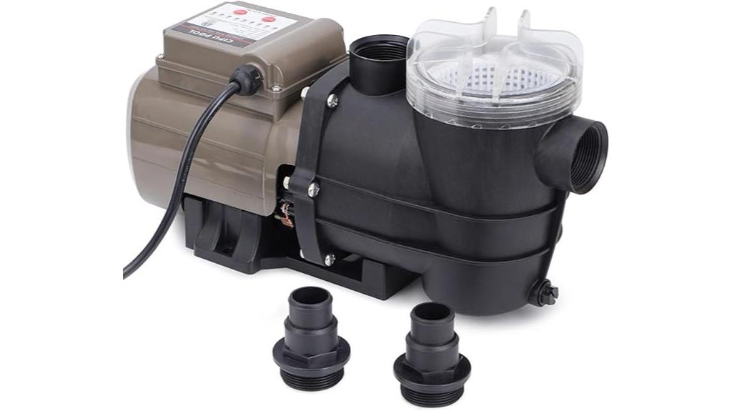pool pump with timer