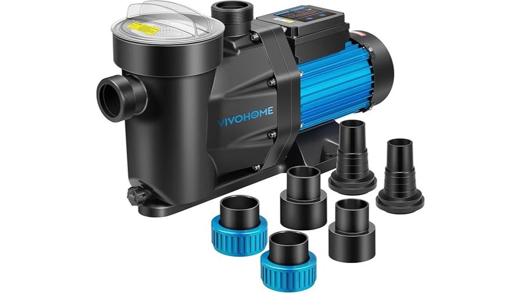 pool pump with timer