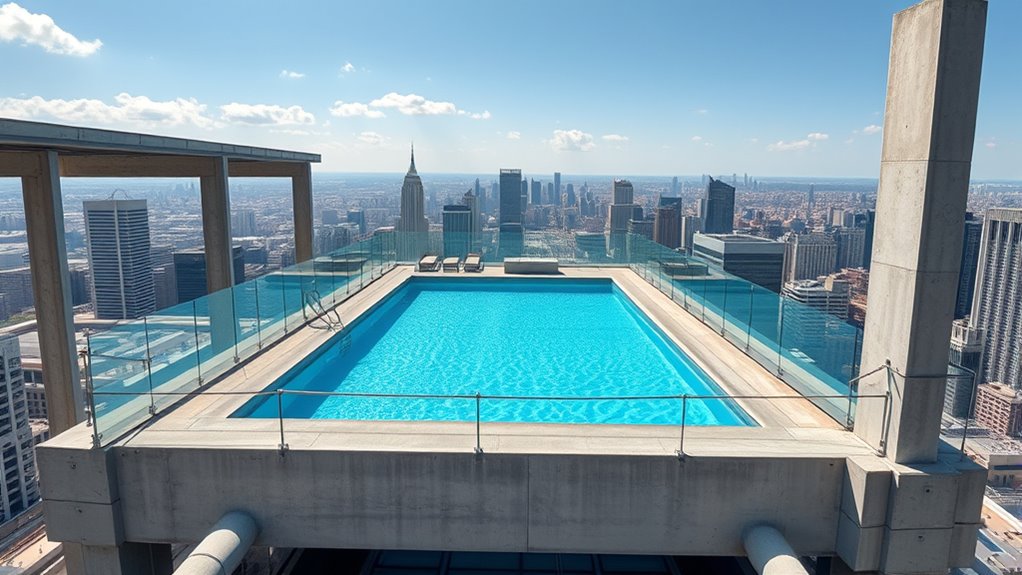 pool reinforcement material selection