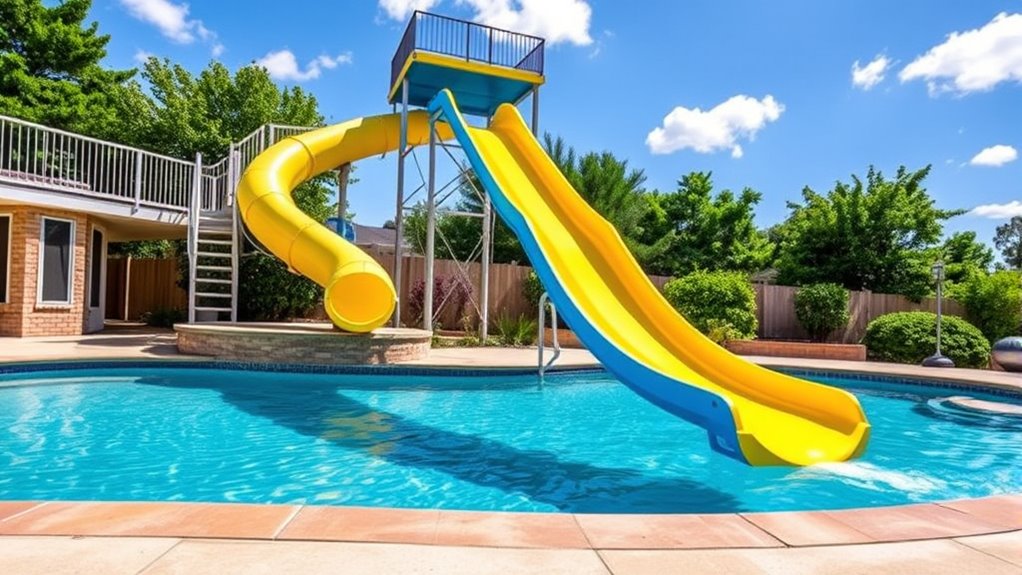 pool slide selection criteria