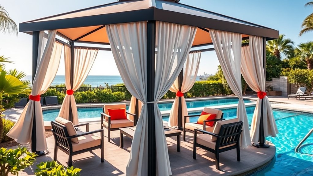 poolside gazebo considerations