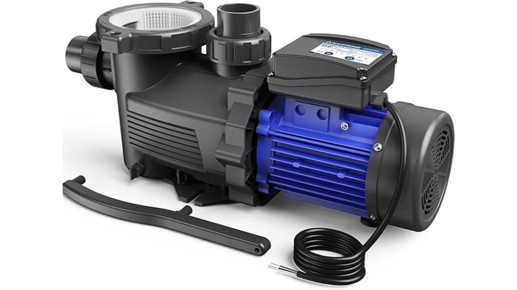 powerful 3hp pool pump