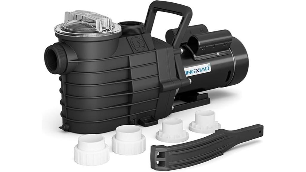 powerful inground pool pump