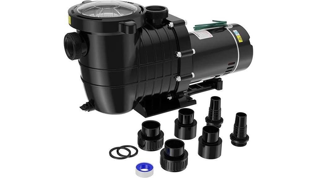 powerful pool pump specification