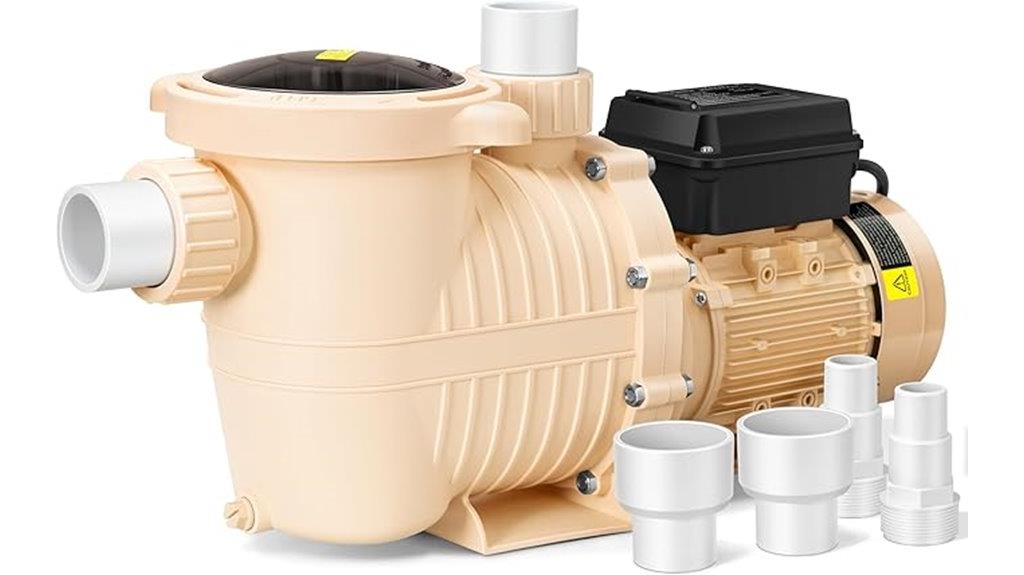 powerful variable speed pump