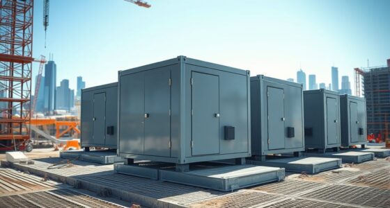 prefab modular mechanical pads