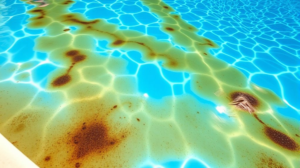 prevent metal stains in pools