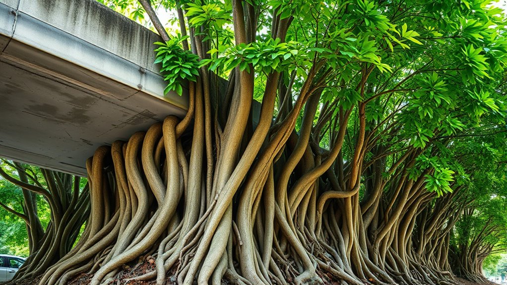 prevent roots from damaging property