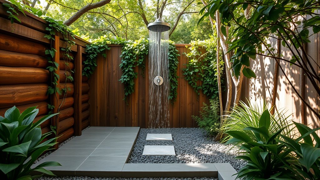 privacy drainage sun exposure