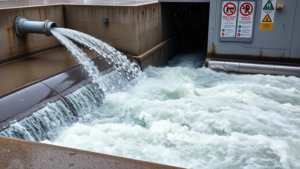 rainwater overflow and rules