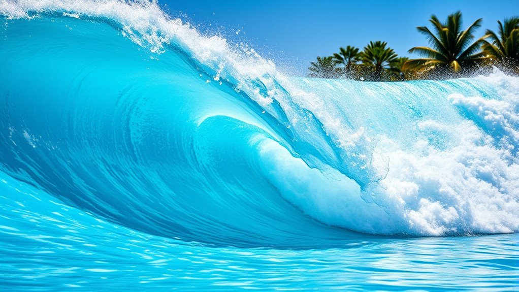 realistic adjustable wave conditions