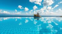 reflective pool vs infinity edge