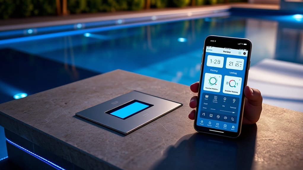 remote pool system control