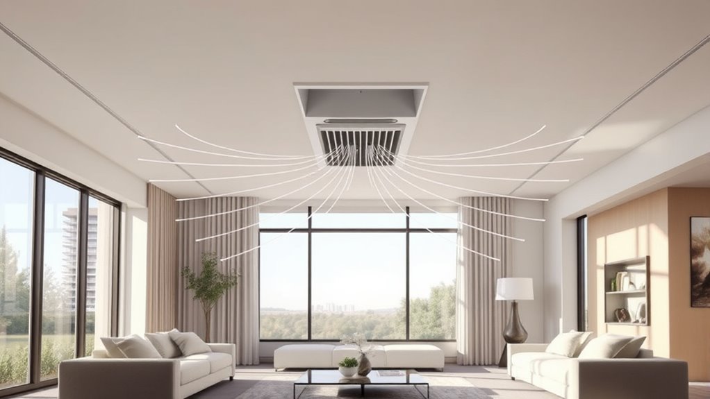 room layout and airflow