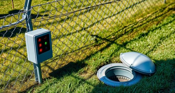 safety barriers and alarms