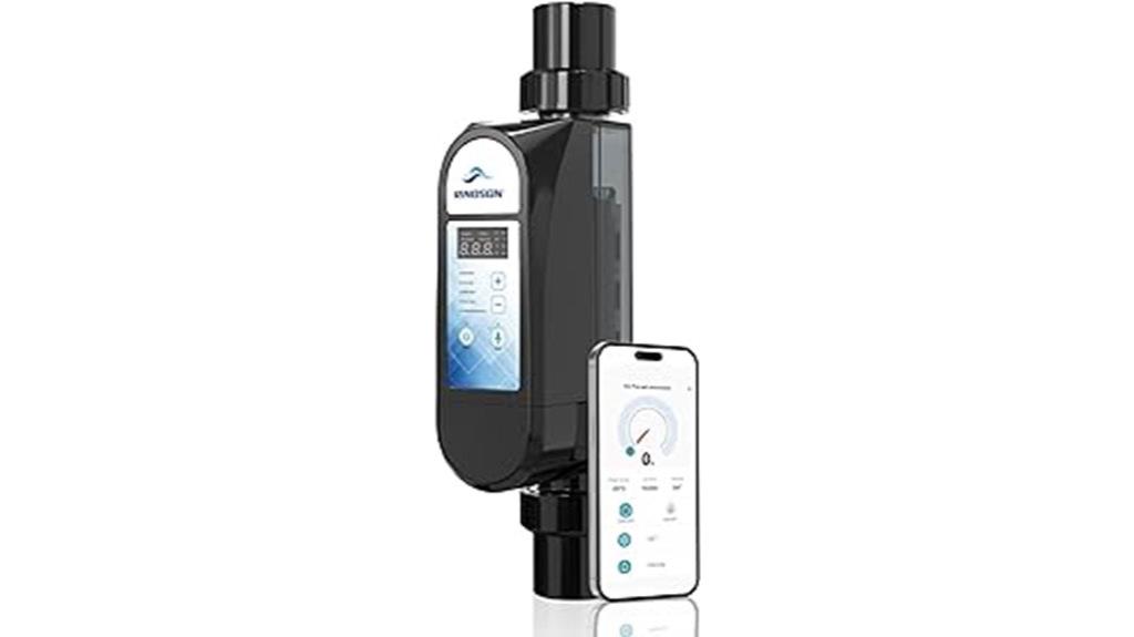 saltwater chlorinator with wifi