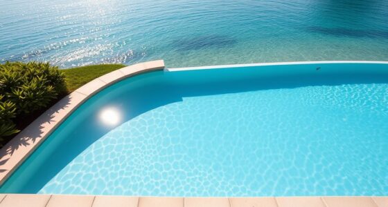 sandless beach inspired pool