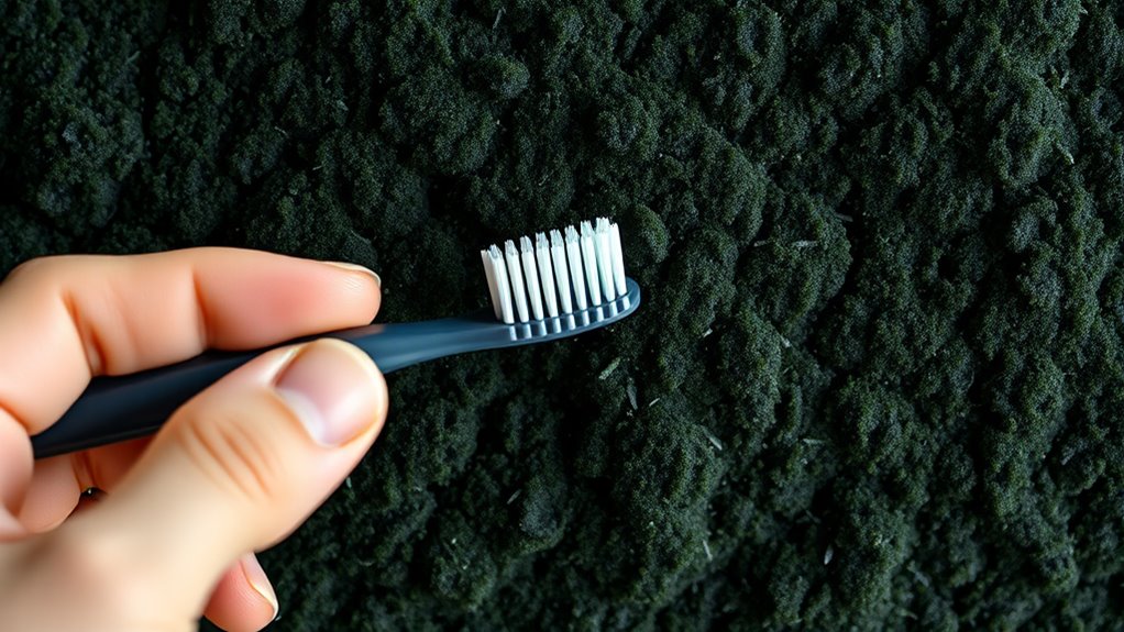 scrubbing disrupts algae growth