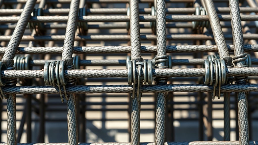 secure rebar with wire ties