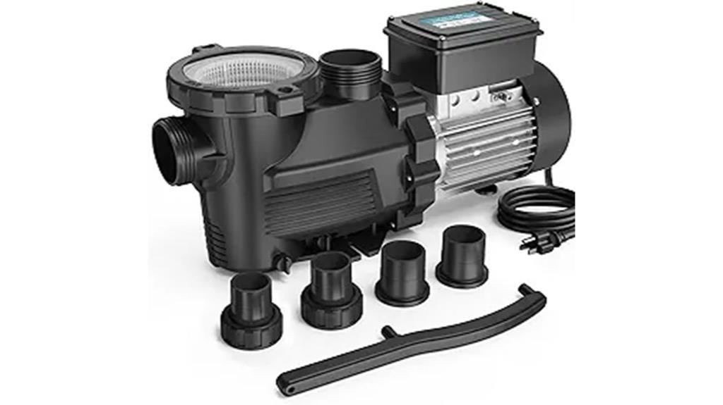 self priming 2hp pool pump