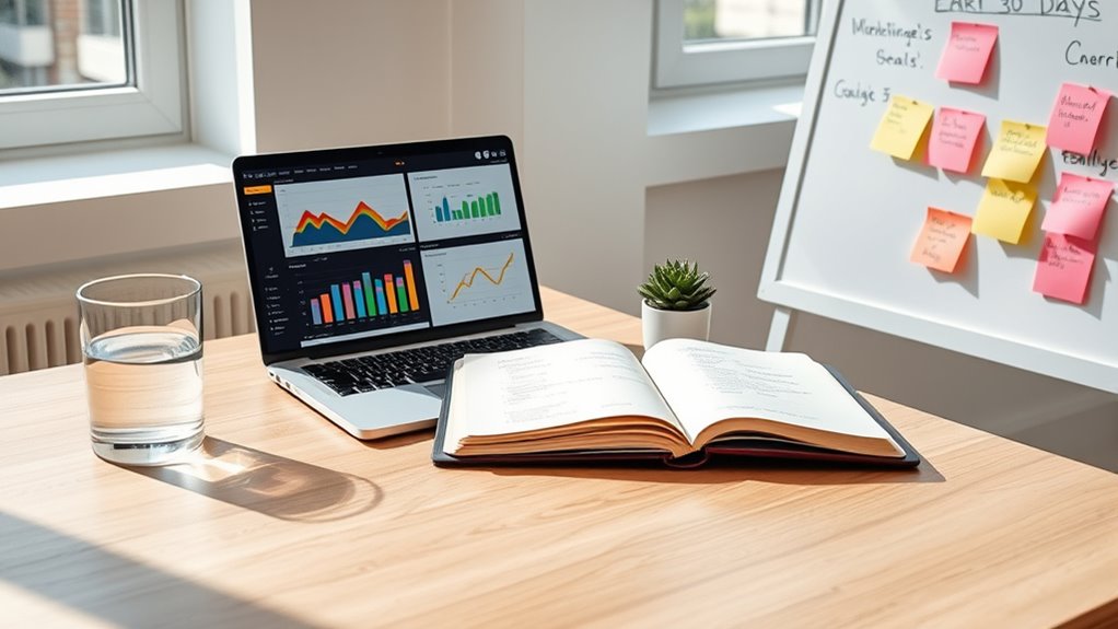 set measurable early goals