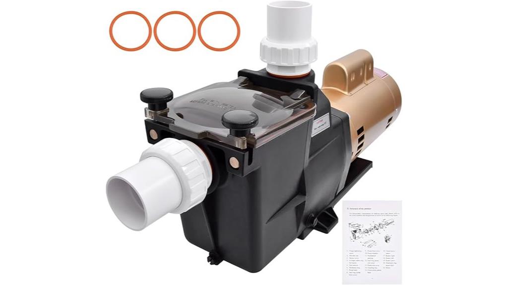 single speed pool pump