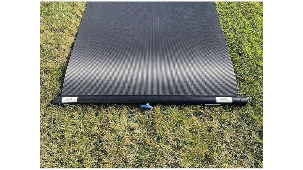 solar pool heating system