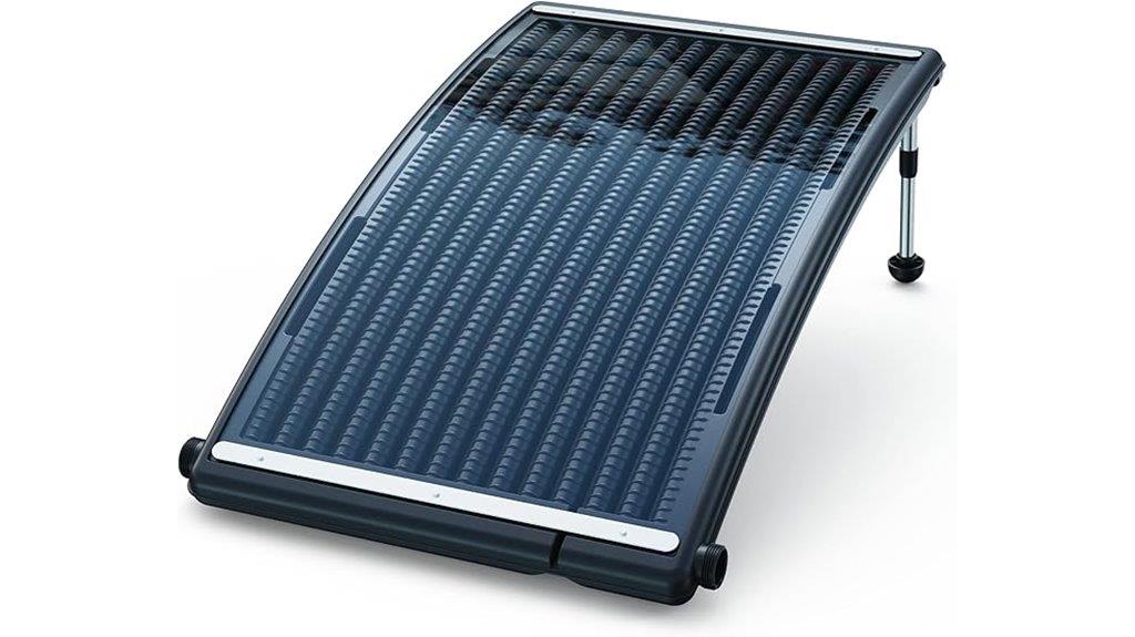 solar pool heating system