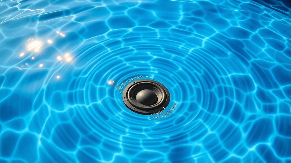 sound travels faster underwater