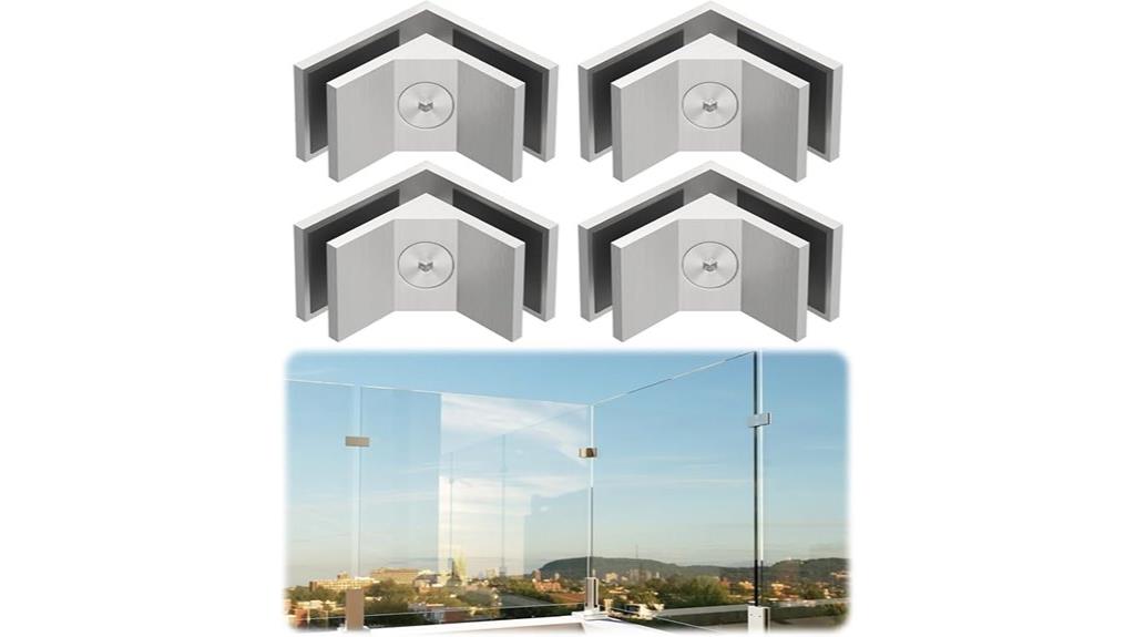 stainless steel railing clamps