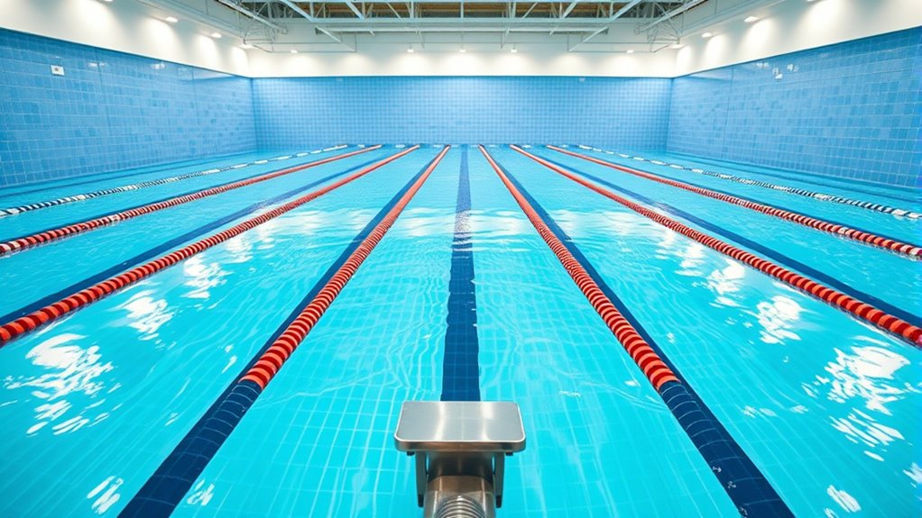 standard swimming pool specifications