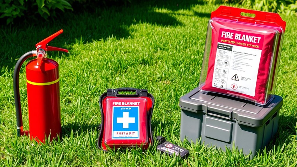 strategic fire safety placement