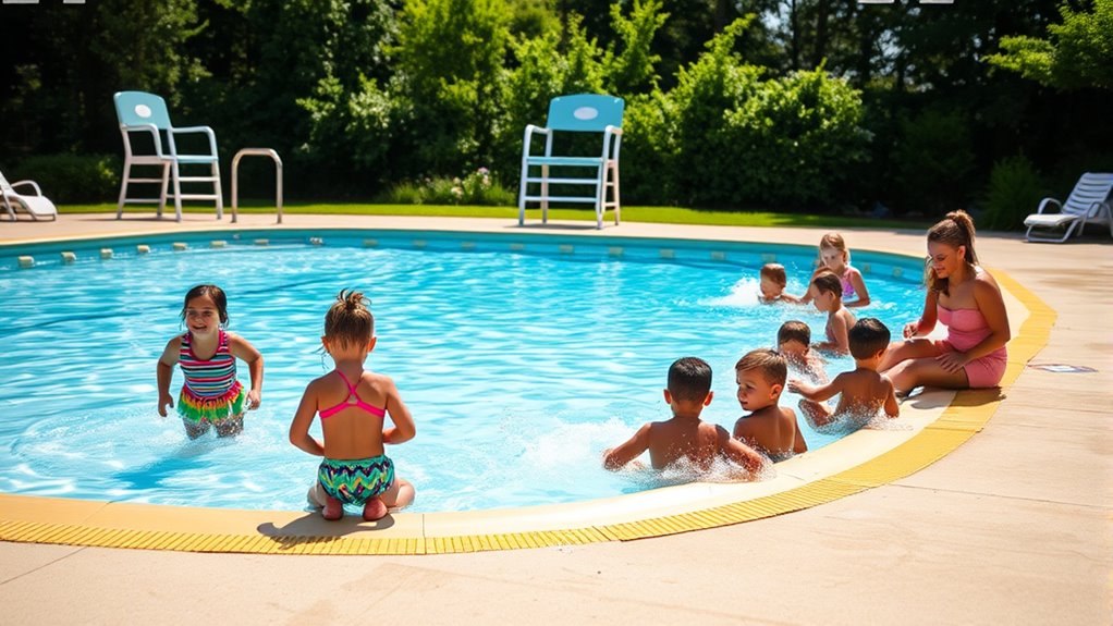 supervise children during water play
